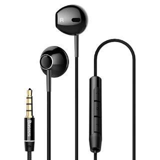 Tai nghe nhét tai baseus h06 có dây jack 3.5mm âm thanh siêu trầm