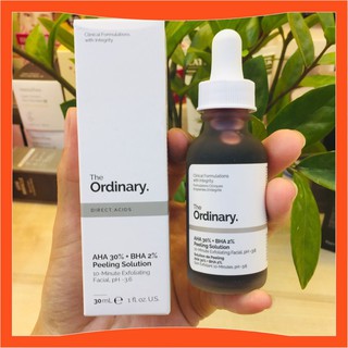 Tẩy Tế Bào Chết The Ordinary AHA 30% + BHA 2% Peeling Solution 30ml