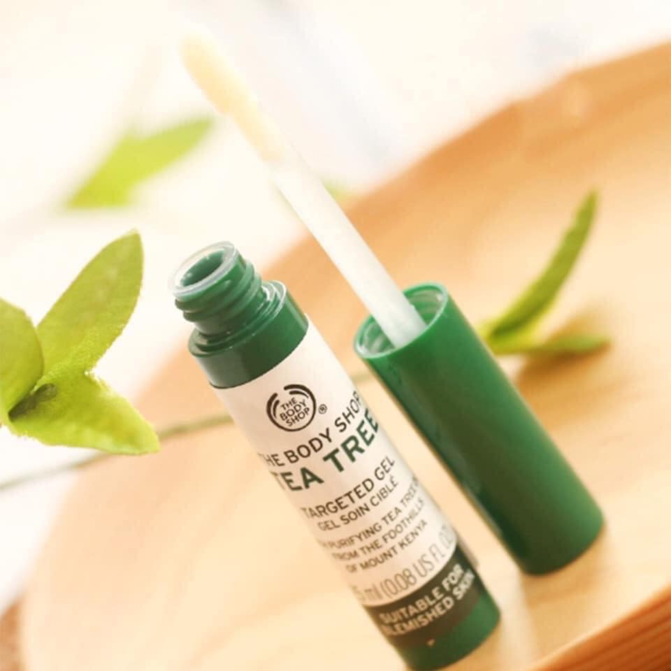 Gel Chấm Mụn The Body Shop Dầu Tràm Trà Tea Tree Gel 2.5ML