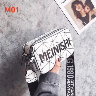 Túi hộp đeo chéo MEINISHI [M02] [M01]