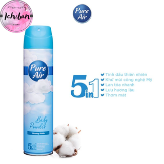 5 HƯƠNG Nước Hoa Xịt Phòng Pure Air 280ml