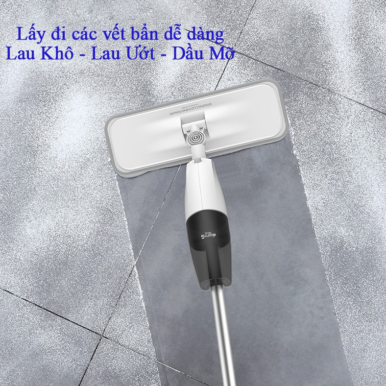 Cây Lau Nhà Thông Minh Xiaomi-Máy Phun Nước Tự Động Deerma TB800/TB500-Tự Động-Gọn Nhẹ-Bảo Hành 12 Tháng