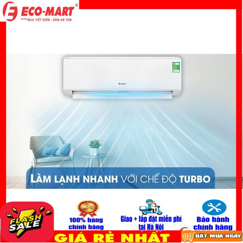 [ VẬN CHUYỂN MIỄN PHÍ KHU VỰC HÀ NỘI ] Điều hòa Gree 1 chiều 9000BTU GWC09KB-K6N0C4(I/O)