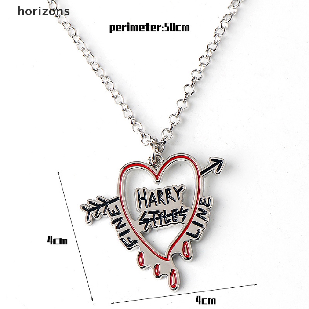 Vòng cổ / Móc Khóa Hình Trái Tim Phong Cách Harry Styles Thời Trang