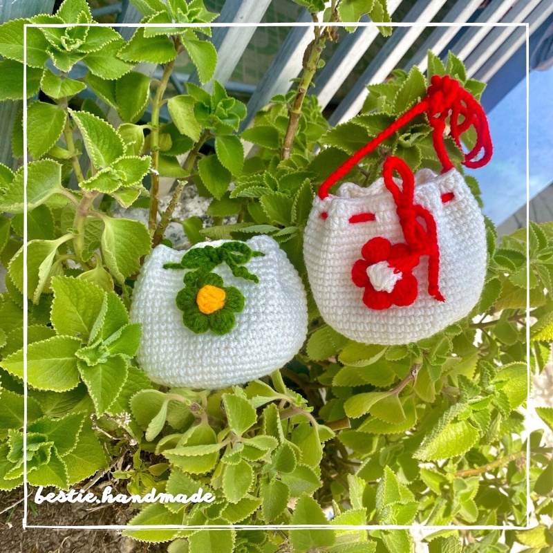 Túi Dây Rút Hoa Bestie.handmade
