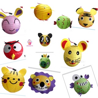 LỒNG ĐÈN GIẤY HÌNH THÚ HANDMADE