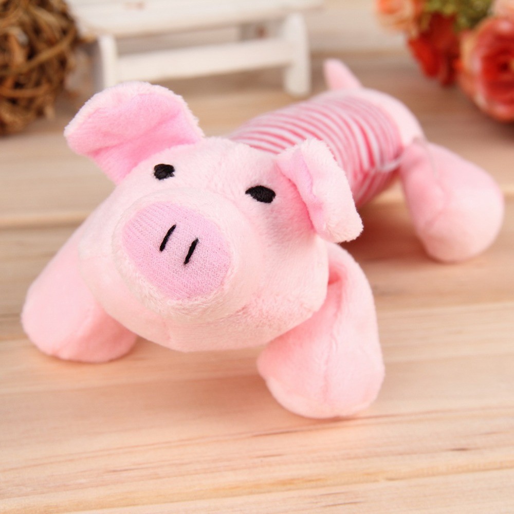 Dog Pet Puppy Plush Sound Plush Chew Squeaker Đồ Chơi Có Tiếng Kêu