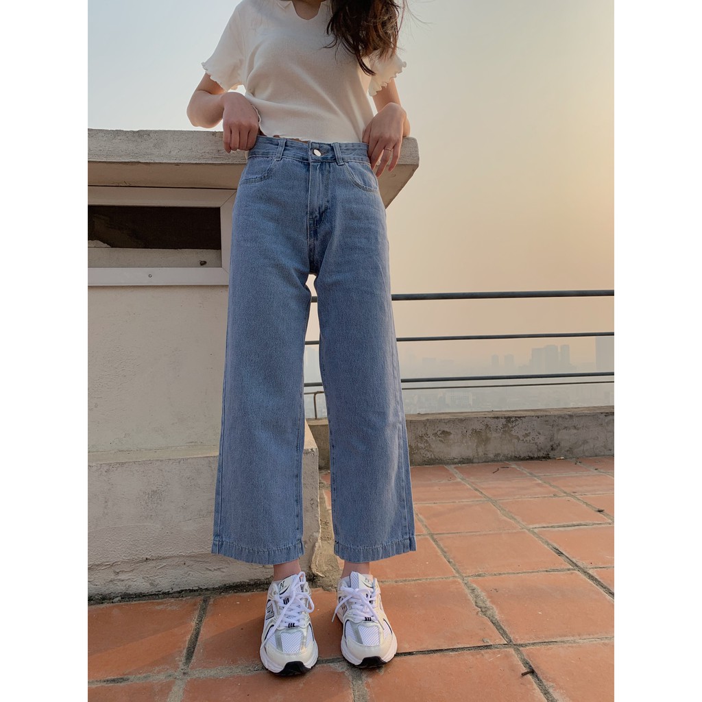 Quần Culottes jeans basic QB184 1994closet
