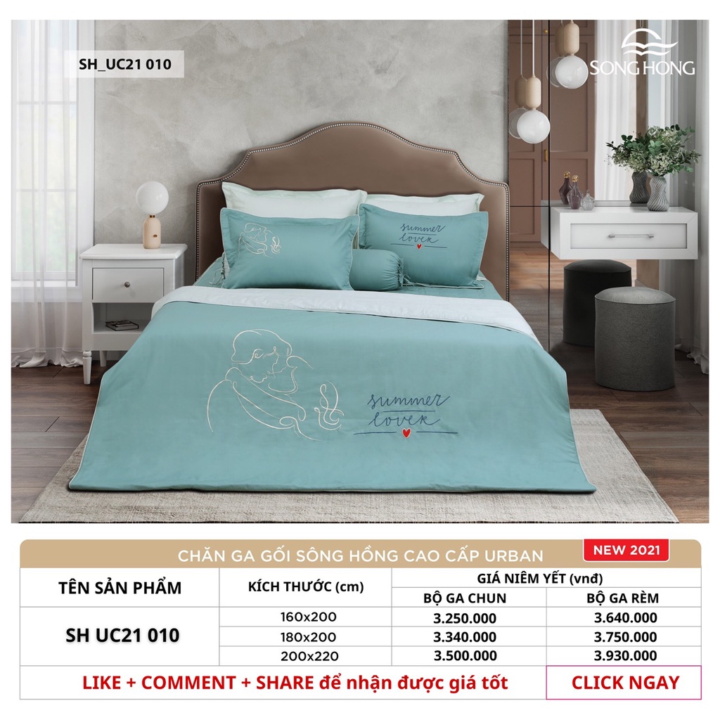 Bộ ga chun SH-UC21 010 CAO CẤP SÔNG HỒNG