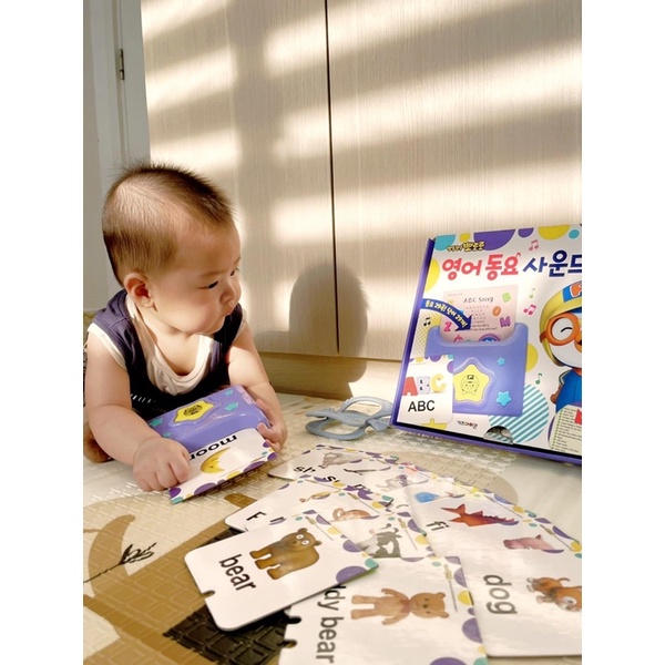 BỘ THẺ NHẠC HỌC TIẾNG ANH PORORO
