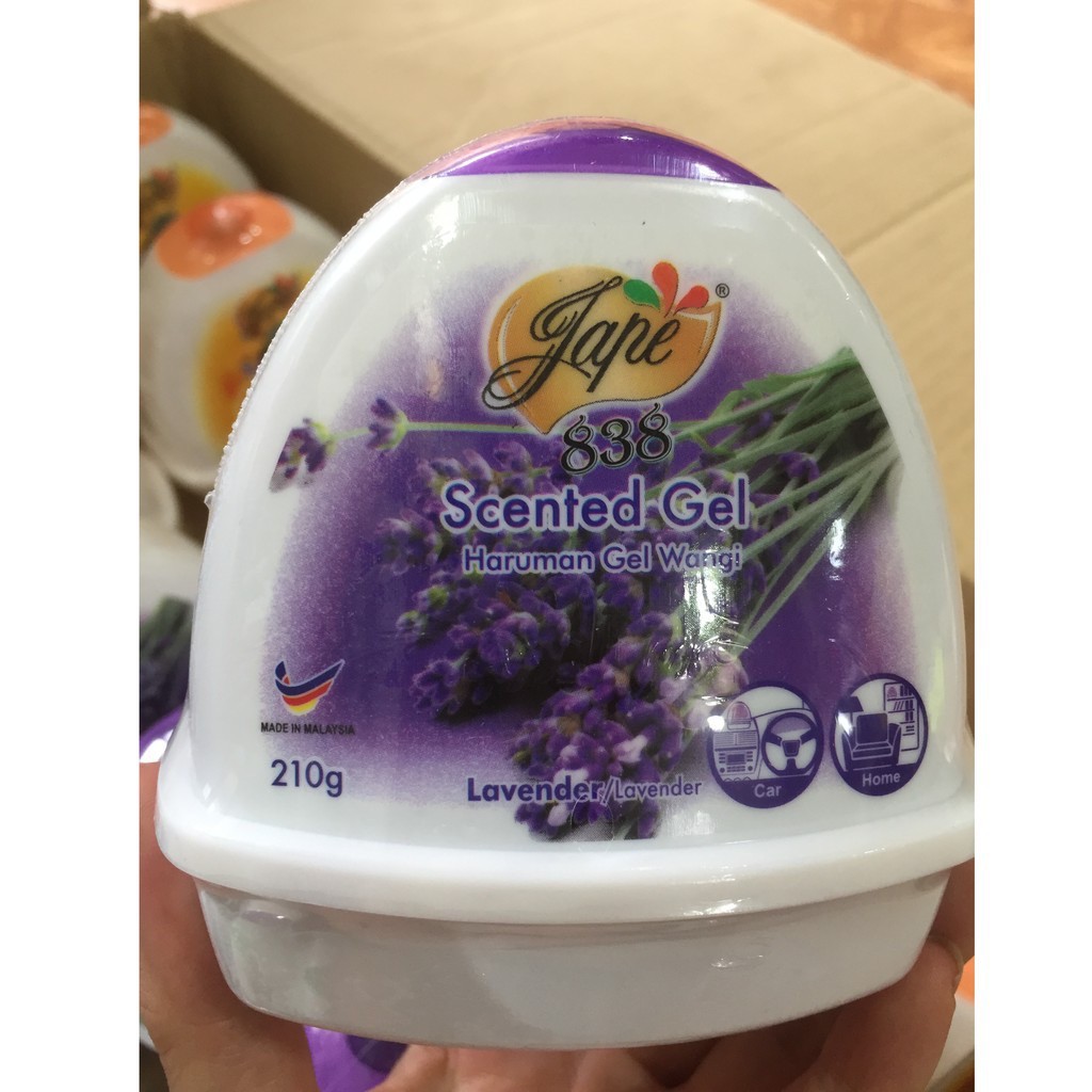 Sáp thơm khử mùi Jape Hương Xả, Hương Hoa Hồng, Hương Cam, Hương Đào, Hương Lavender, Hương Cỏ, Hương Chanh, Hương Nhài