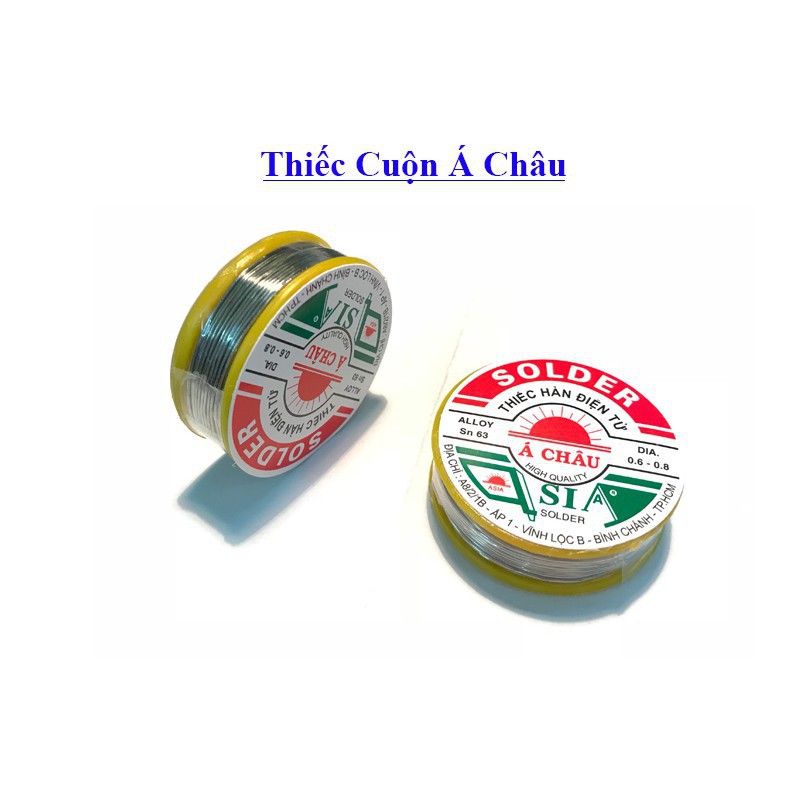 Thiếc Cuộn Á Châu (Thiếc Hàn 63% Loại Tốt)