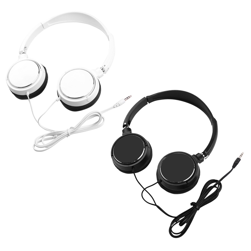 Universal Headphone Over Ear HiFi Stereo Sound Portable Wired Headset for Mobile Phone