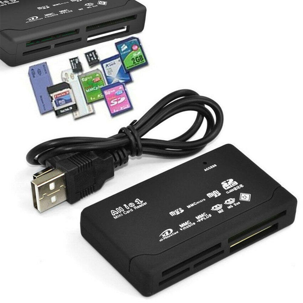 Bộ nhớ USB Flash Tất cả trong một SDHC SD XD MS CF TF M2 Multi Card Reader Writer