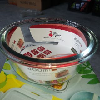 Hộp lạnh thủy tinh Red Cherry 400ml