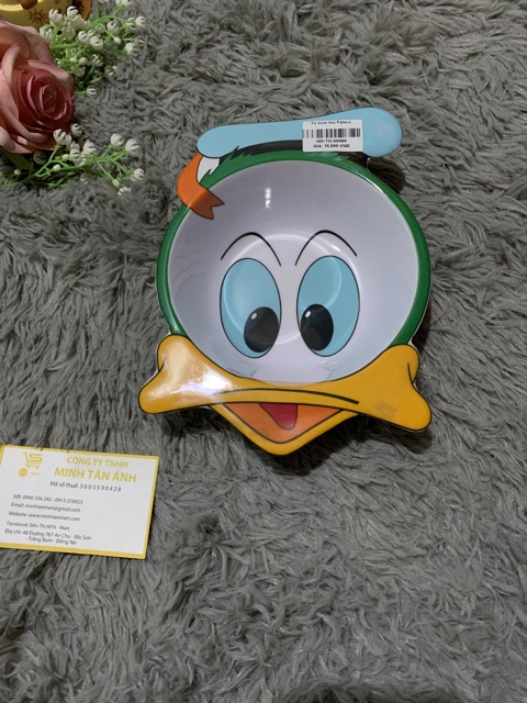 Tô cháo/bột hình con vịt cho bé