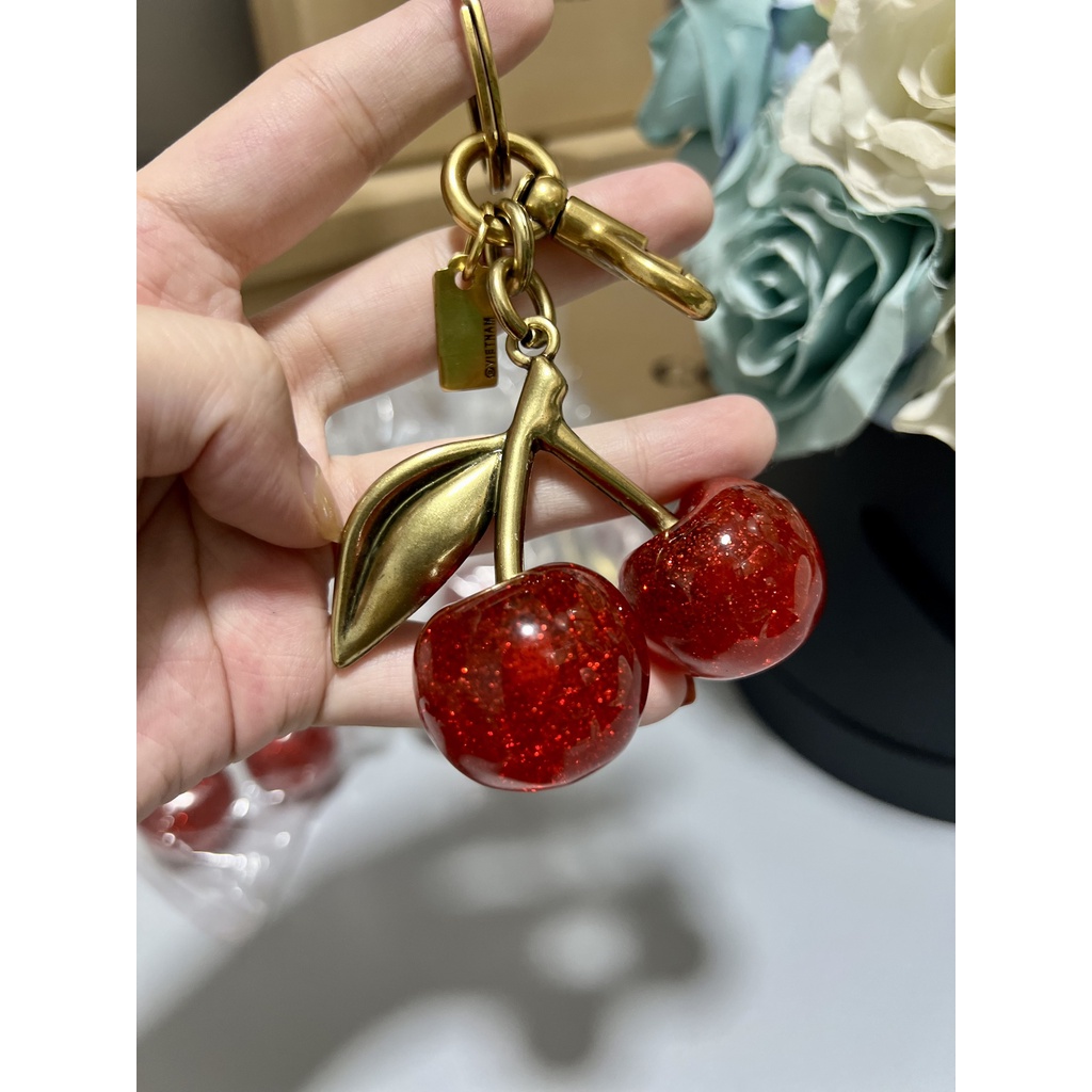 Móc khoá túi keychain Cherry