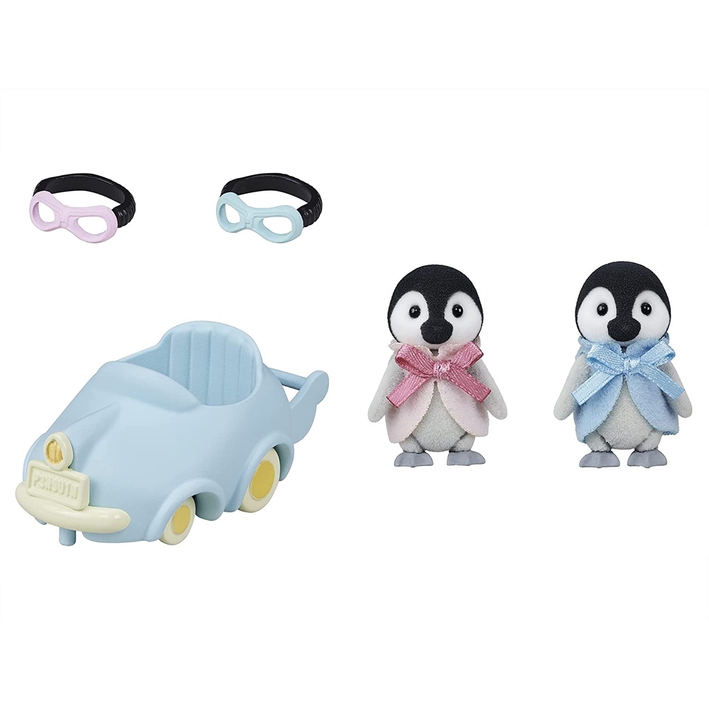 MỚI Đồ Chơi Sylvanian Families 2 Bạn Chim Cánh Cụt Penguin Friends