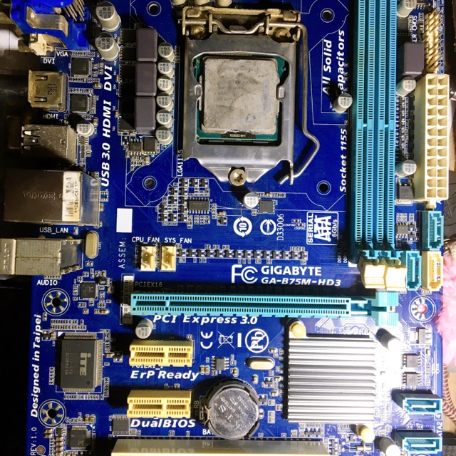 Main B75 Gigabyte zin keng