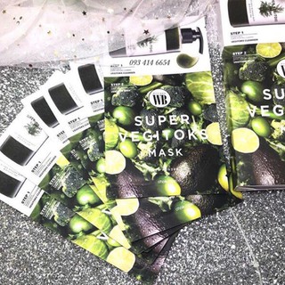 Mặt Nạ Thải Độc Rau Củ Super Vegitoks Hàn Quốc