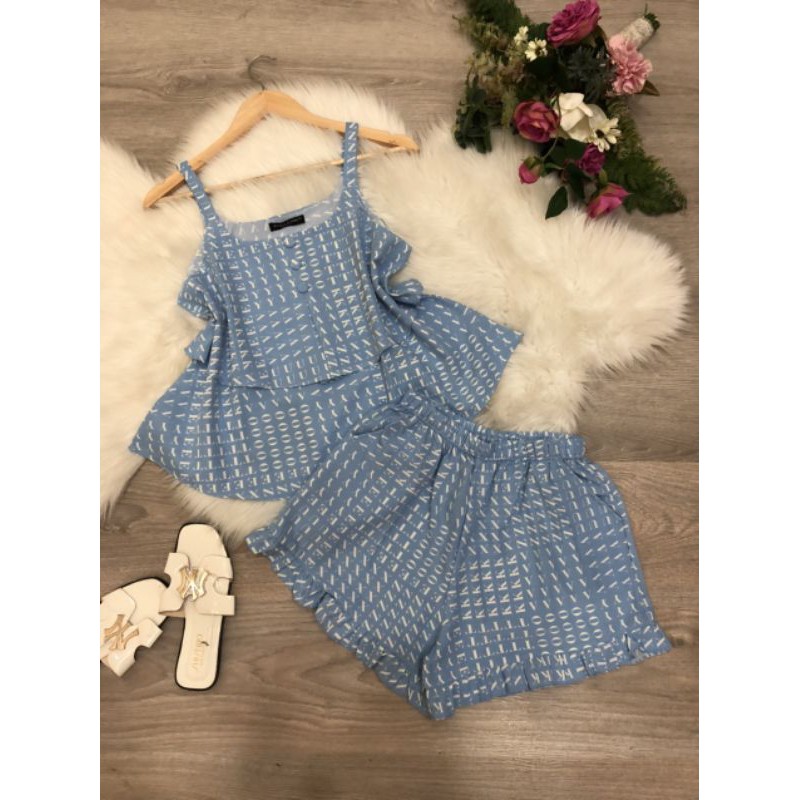 [Mã FASHIONGREEN15 giảm 10% tối đa 30K đơn 99K] Set bộ đùi ngủ 2 dây thời trang | BigBuy360 - bigbuy360.vn