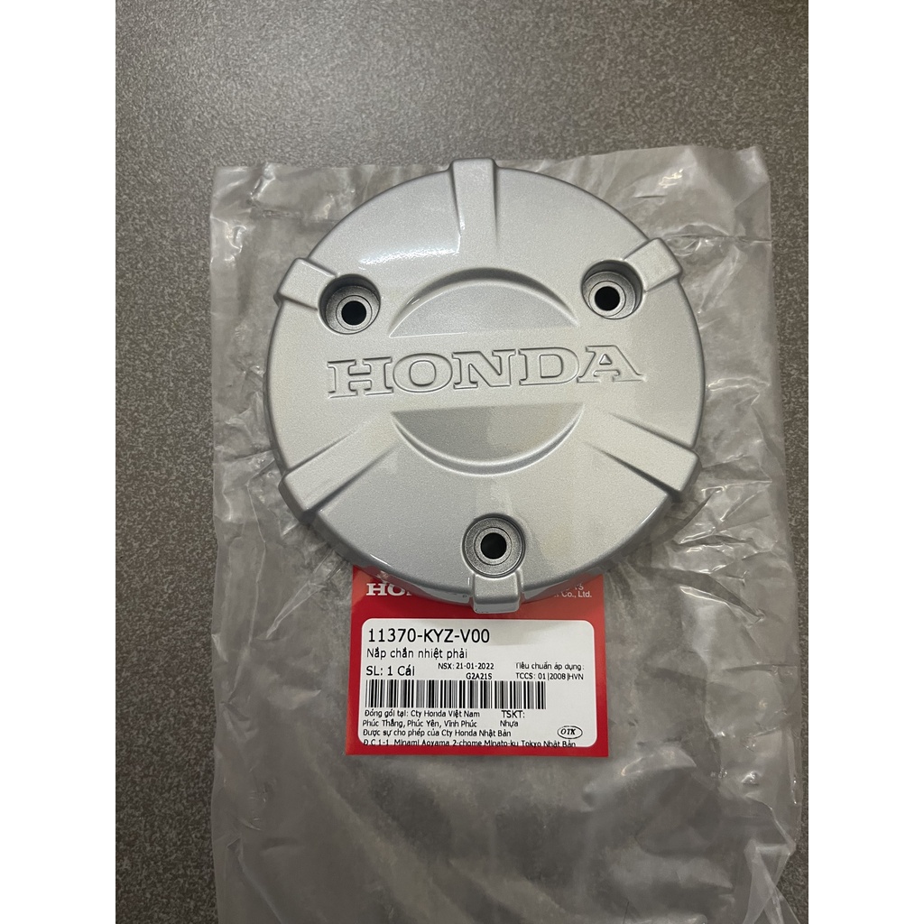 nắp nồi nắp chắn nhiệt phải xe future mập future led 125 hàng chính hãng 11370KYZV00