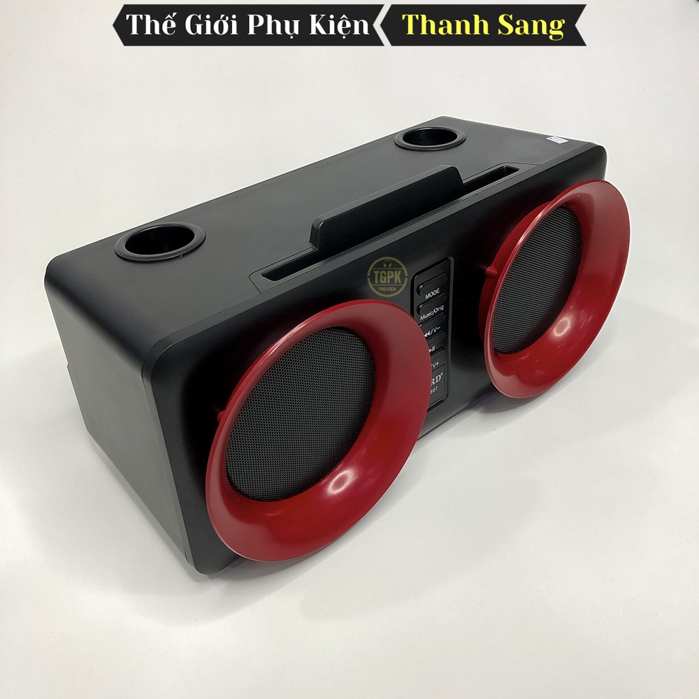 Loa Karaoke Bluetooth SD 307 tặng Kèm 2 Micro nhiều chức năng | Tích hợp 2 Loa Bass âm thanh mạnh mẽ