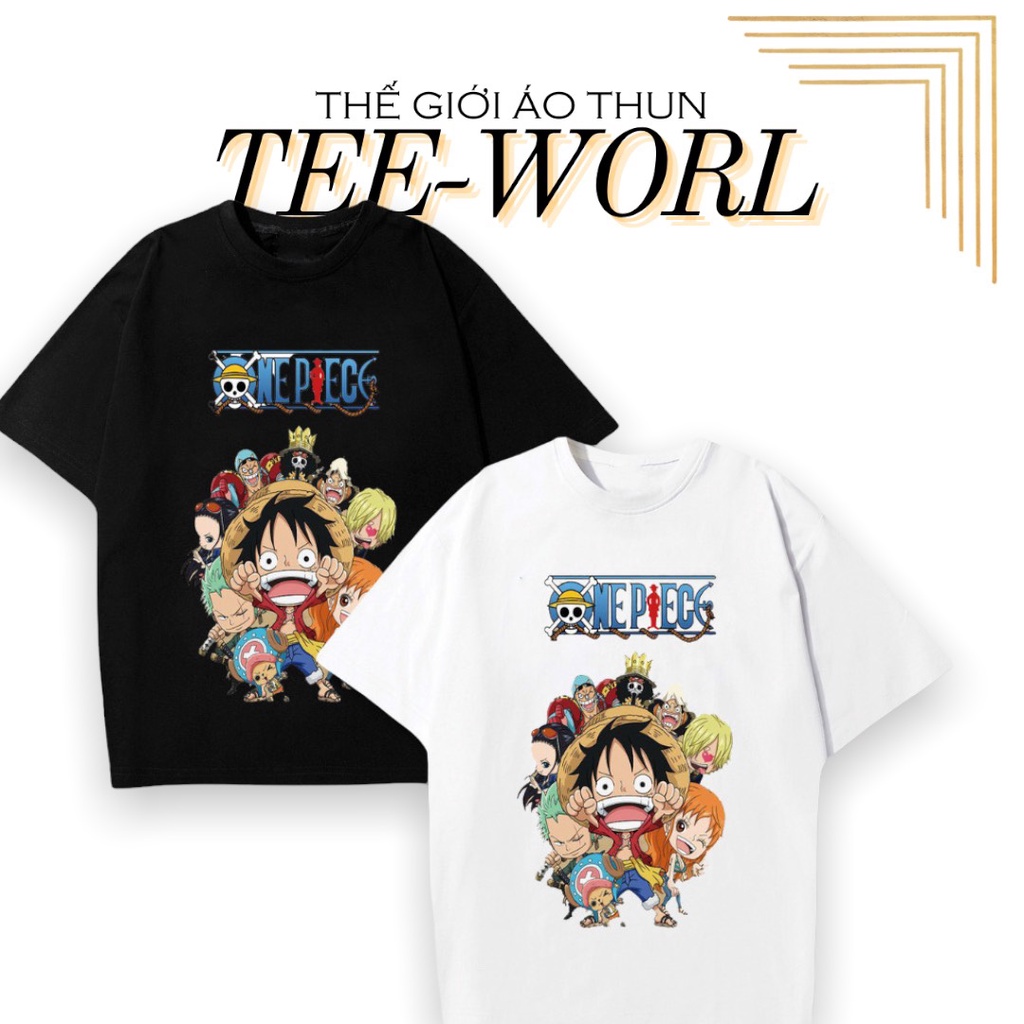 Áo thun Luffy Gear 5, Áo Anime One Piece mẫu mới cực ngầu, cực đẹp
