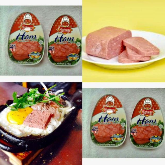 Ham thịt hộp của mỹ 454g