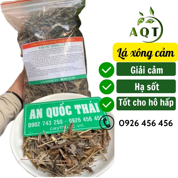 Lá Xông Cảm, SET 5 Gói Xông Giải Cảm, Giảm Stress