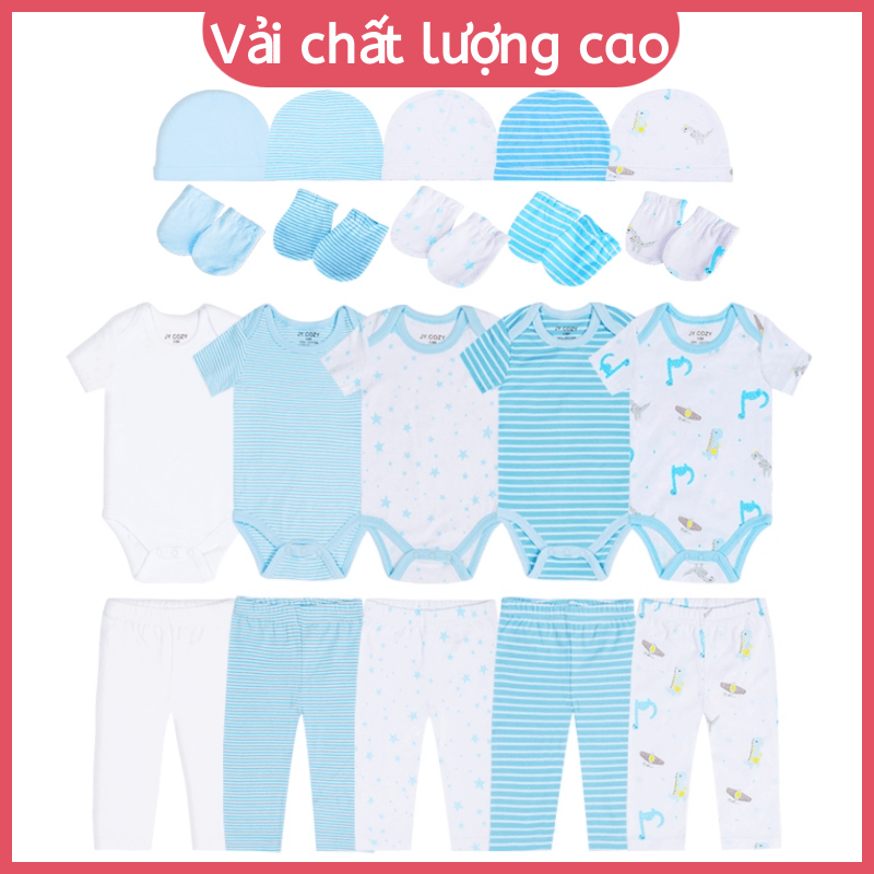 quần áo sơ sinh quần dài cho bé bộ body cho bé sơ sinh Bộ Đồ Ngủ Cotton Ngắn Tay Cho Trẻ Sơ Sinh Quà sơ sinh