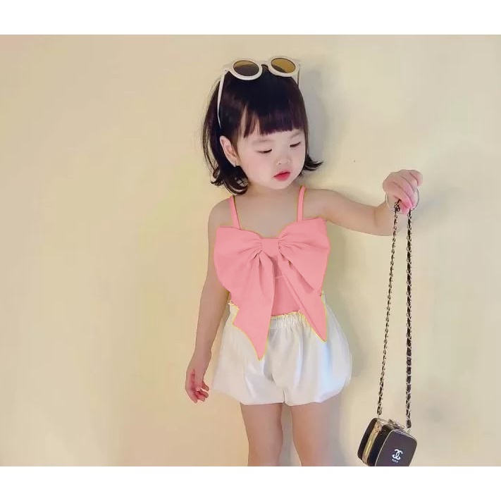 Set 2 dây nơ Habi Fashion xinh đáng yêu cho bé gái 8-20kg