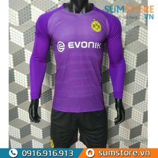 Bộ quần áo siêu cúp Đức tím dài tay 2019