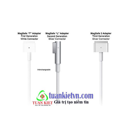 Sạc Macbook 60W MagSafe1 A1181, A1184, A1185, A1278, A1280, A1330, A1342, A1344 ( chân chữ L )