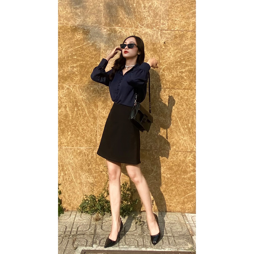 Áo sơ mi lụa nút -Crayon Shirt | BigBuy360 - bigbuy360.vn