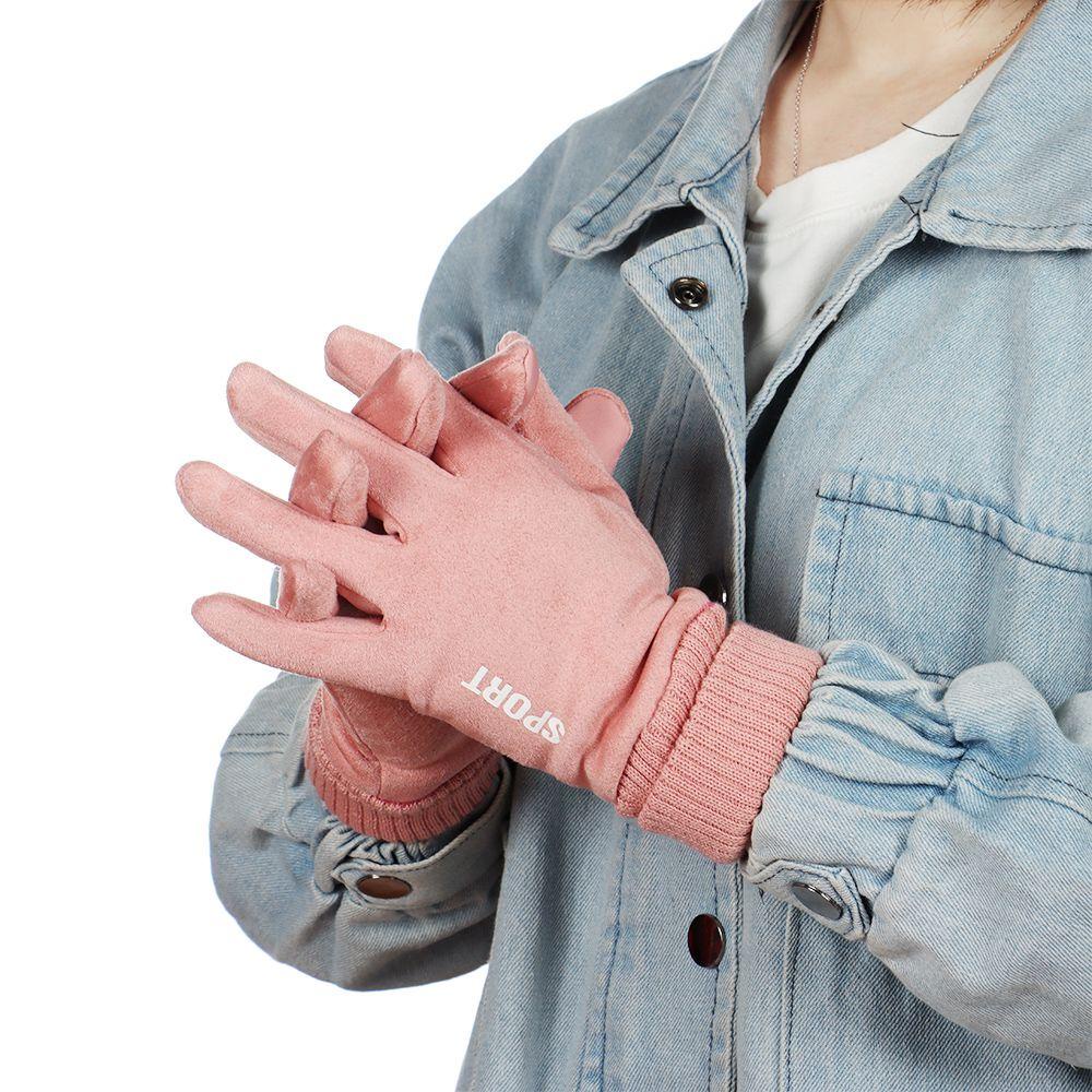1 Đôi Găng Tay Trượt Tuyết Unisex Chống Gió Dùng Được Màn Hình Cảm Ứng