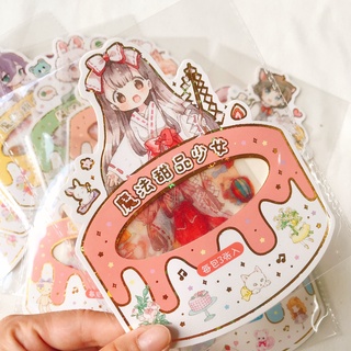 Sticker cute,hình dán dễ thương