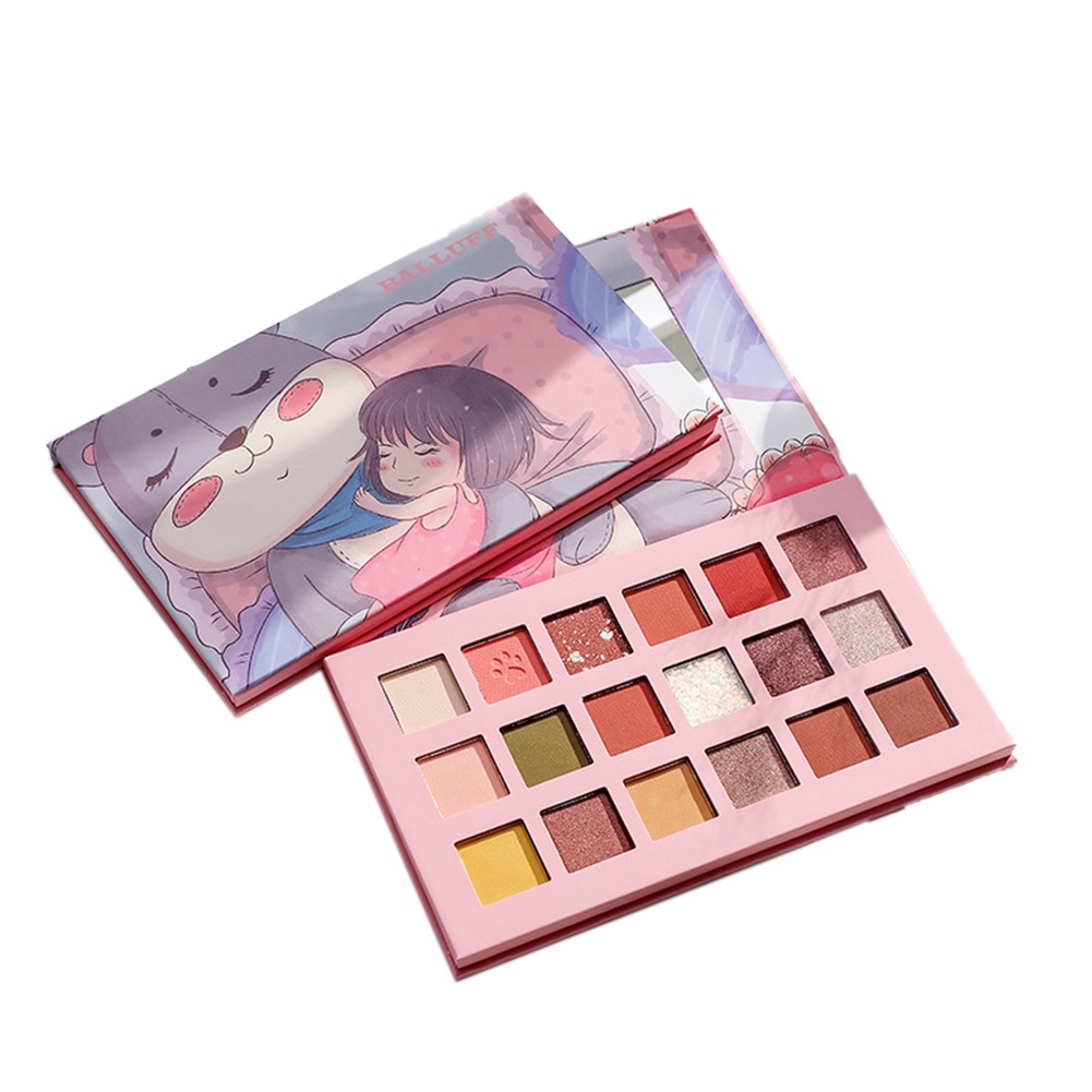 Bảng Phấn Mắt Vịt 18 Ngăn JP6