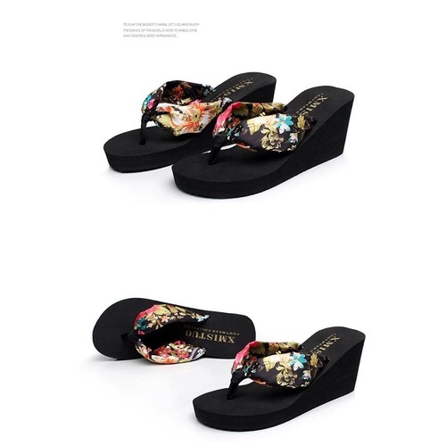 [SHOP UY TÍN] Dép xỏ ngón nữ, video ảnh thật, dép thời trang, đế cao 7cm chống trơn trượt, tthuowng hiệu XMISTUO cao cấp