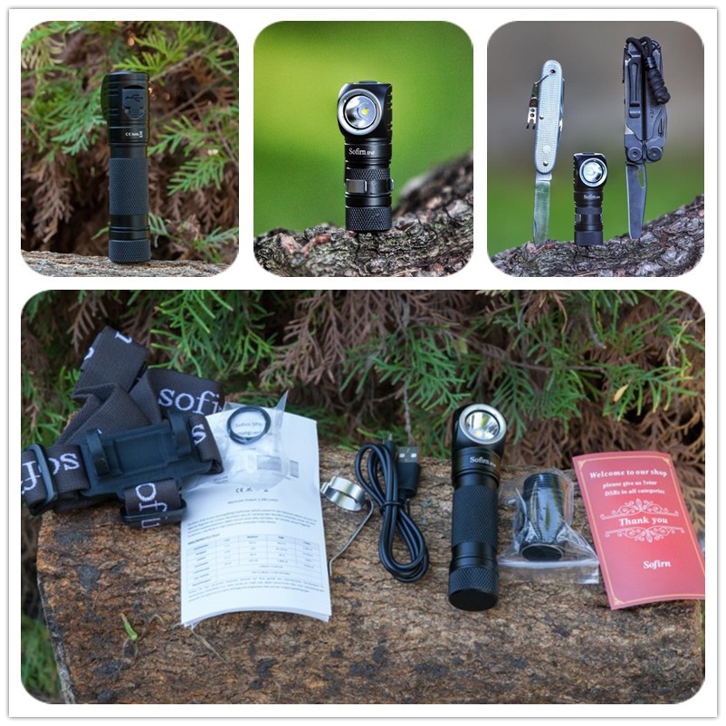 Đèn pha LED Sofirn SP40 1200lm 4 chế độ 2 loại ống pin tùy chọn 18350/18650 | BigBuy360 - bigbuy360.vn