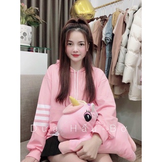 Áo nỉ da cá nữ, áo hoodie unisex nam nữ mới về siêu hot