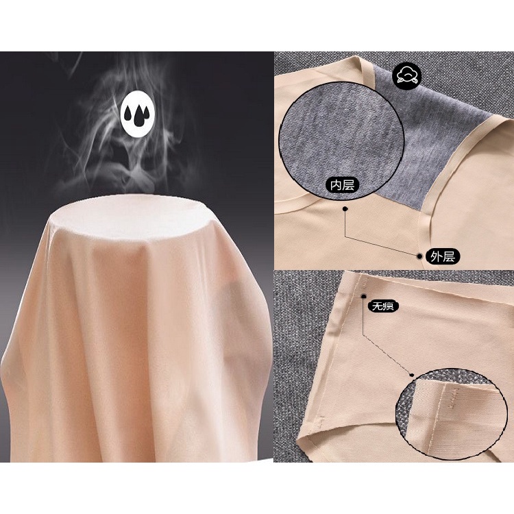 Quần lót su nữ thun lạnh không đường may kháng khuẩn có BIGSIZE loại 1 co dãn tốt Mely Fashion QL02