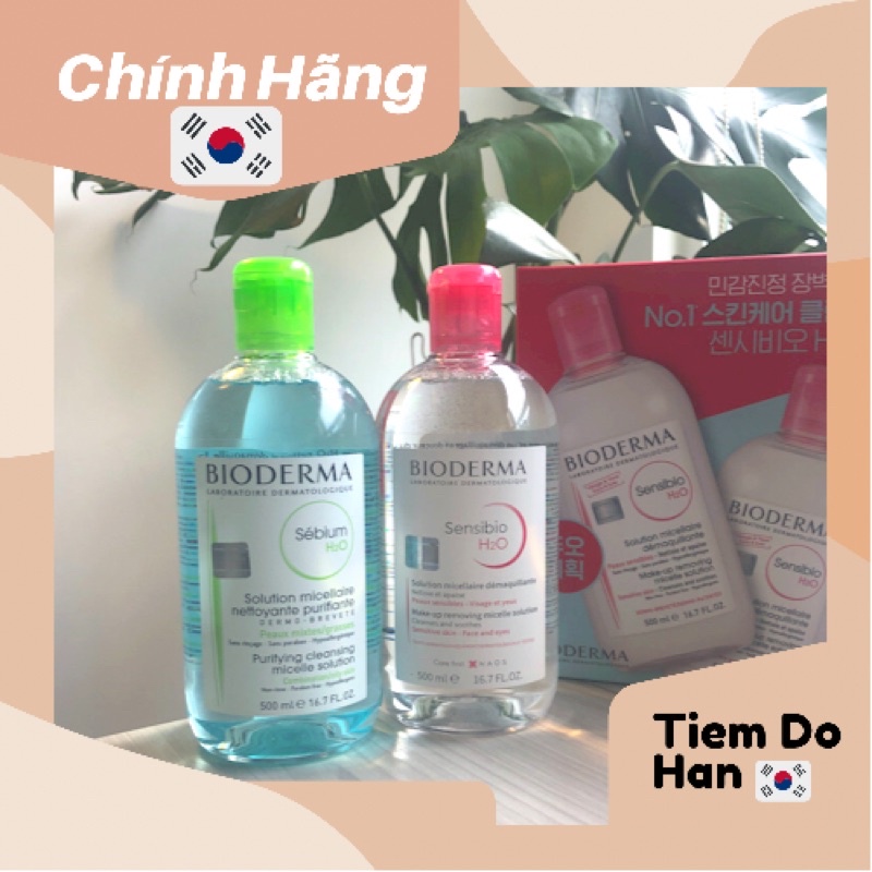 NƯỚC TẨY TRANG BIODERMA bản nội địa hàn