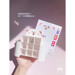 KỆ GẤU MINI ĐỰNG SON ❤