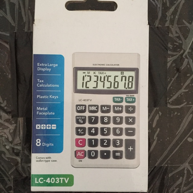 1 cái máy tính bỏ túi