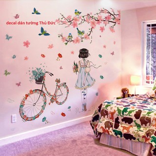 decal dán tường combo kết hợp