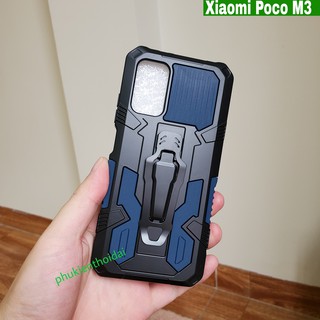Ốp lưng Xiaomi Poco M3 kiểu dáng siêu anh hùng chống sốc chống va đập mạnh