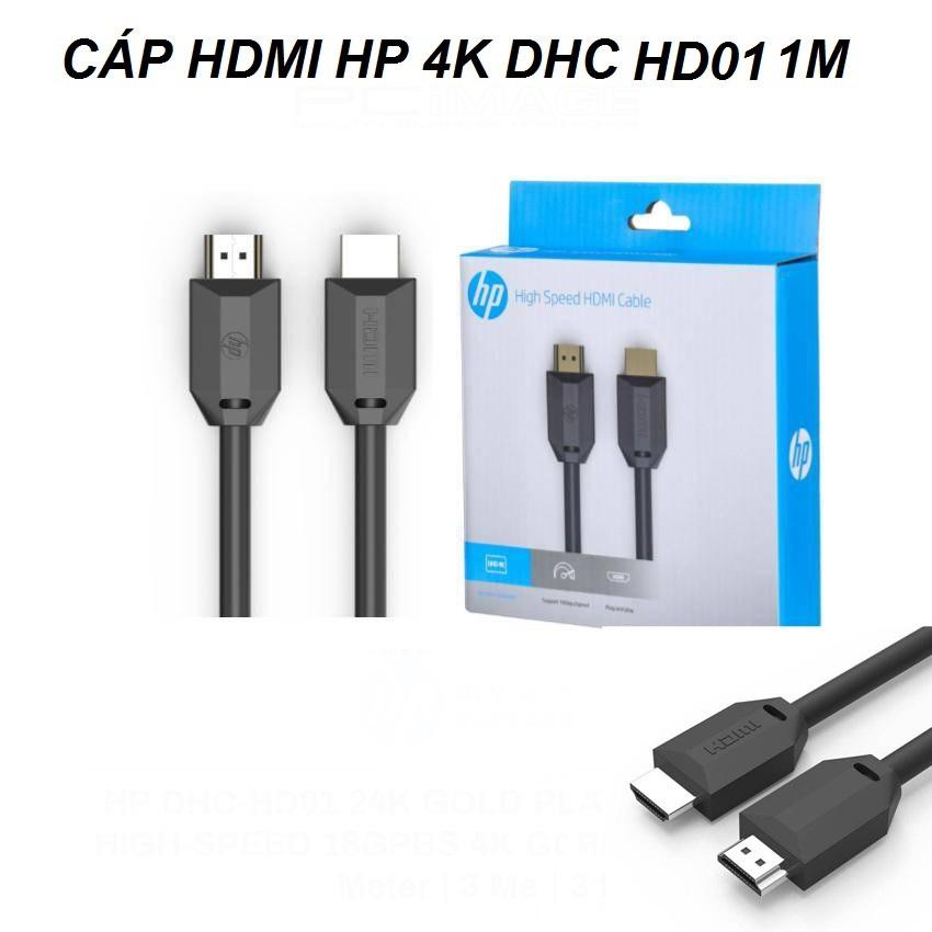 CÁP HDMI CHÍNH HÃNG HP DHC HD01 4Kx2K 1M, 2M , 3M