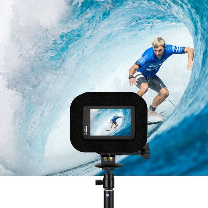 Mút Lọc Gió GOPRO 10 / GOPRO 9 Puluz PU520B Chính Hãng