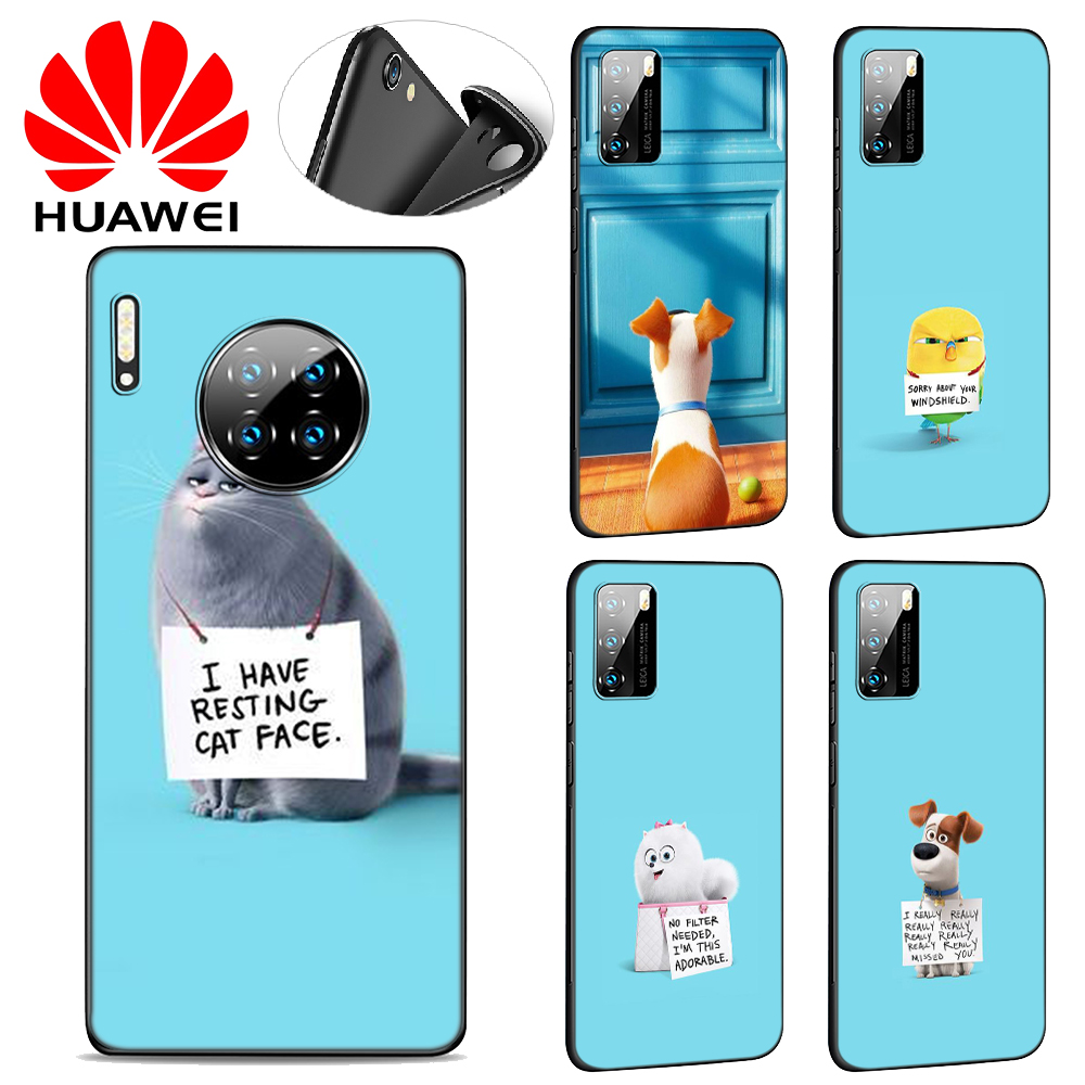 Mềm Ốp Lưng Họa Tiết Hoạt Hình Secret Life Of Pets Cho Huawei P10 P9 P8 Lite Mini 2017 2016 2015 Sh152